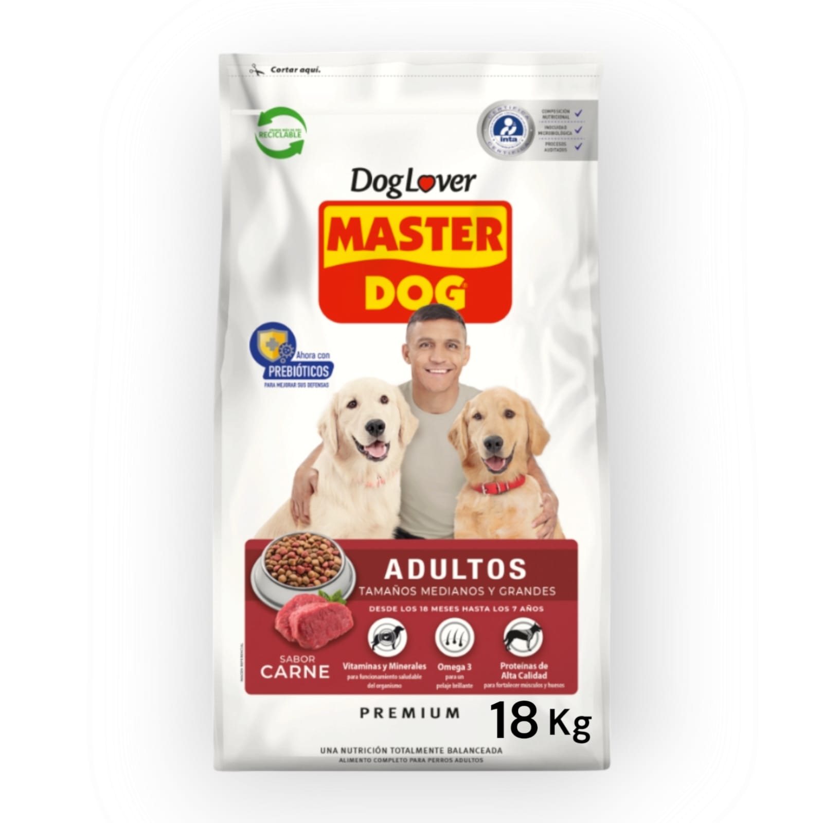 Master Dog carne adulto 18 kg