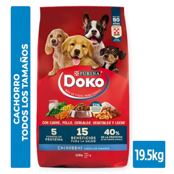 Doko Cachorro todos los tamaños 19,5 kg