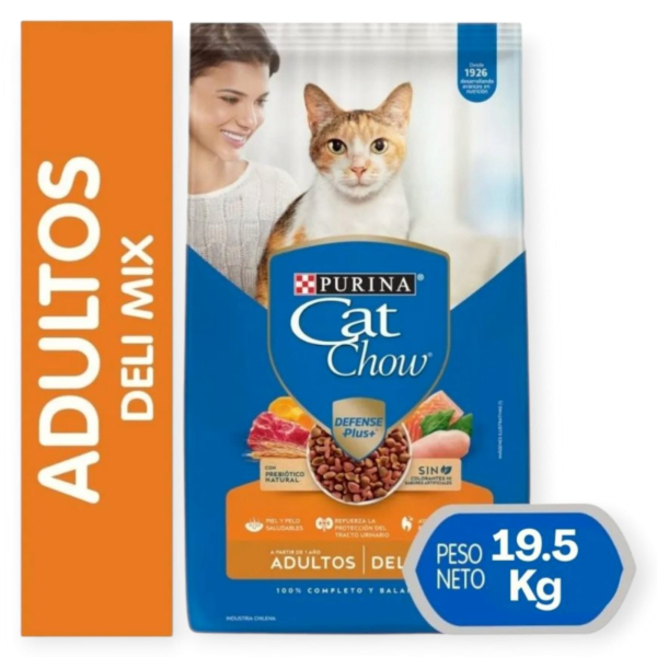 Cat Chow Adultos Delimix 19,5 kg
