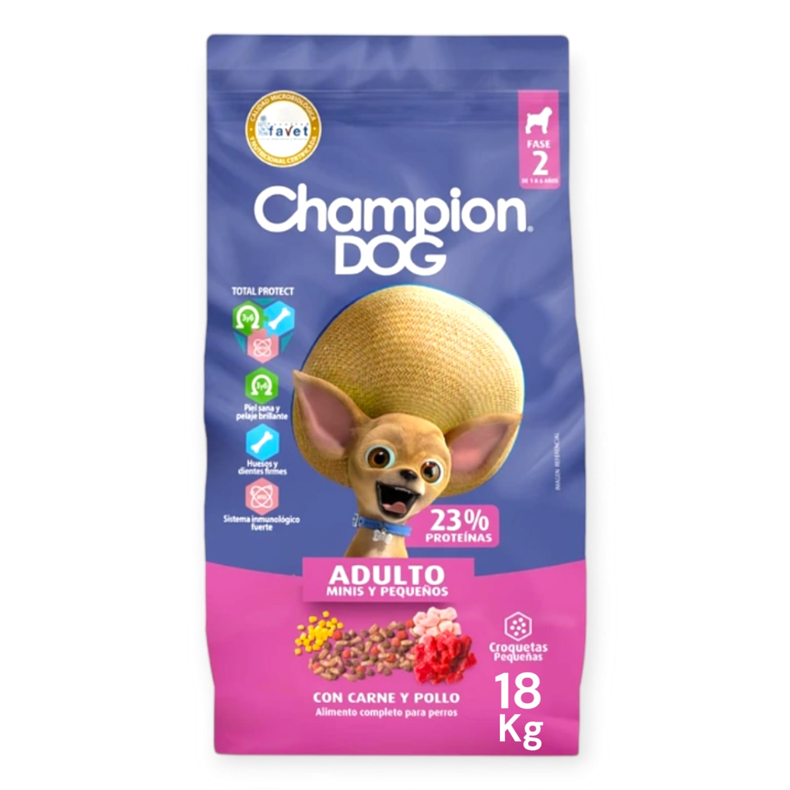 Champion Dog Adultos Raza Pequeña 18 kg