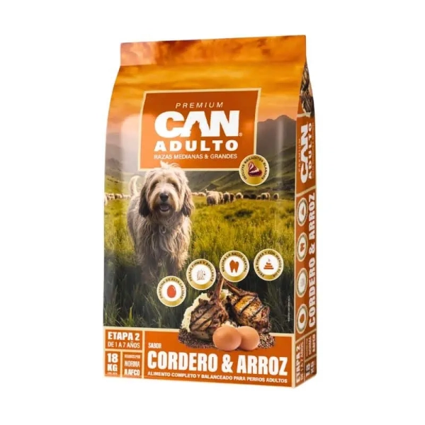 Can Adulto Cordero 18 kg