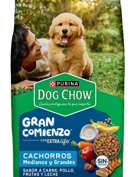 Dog Chow Para Perros Cachorros 19,5 Kg